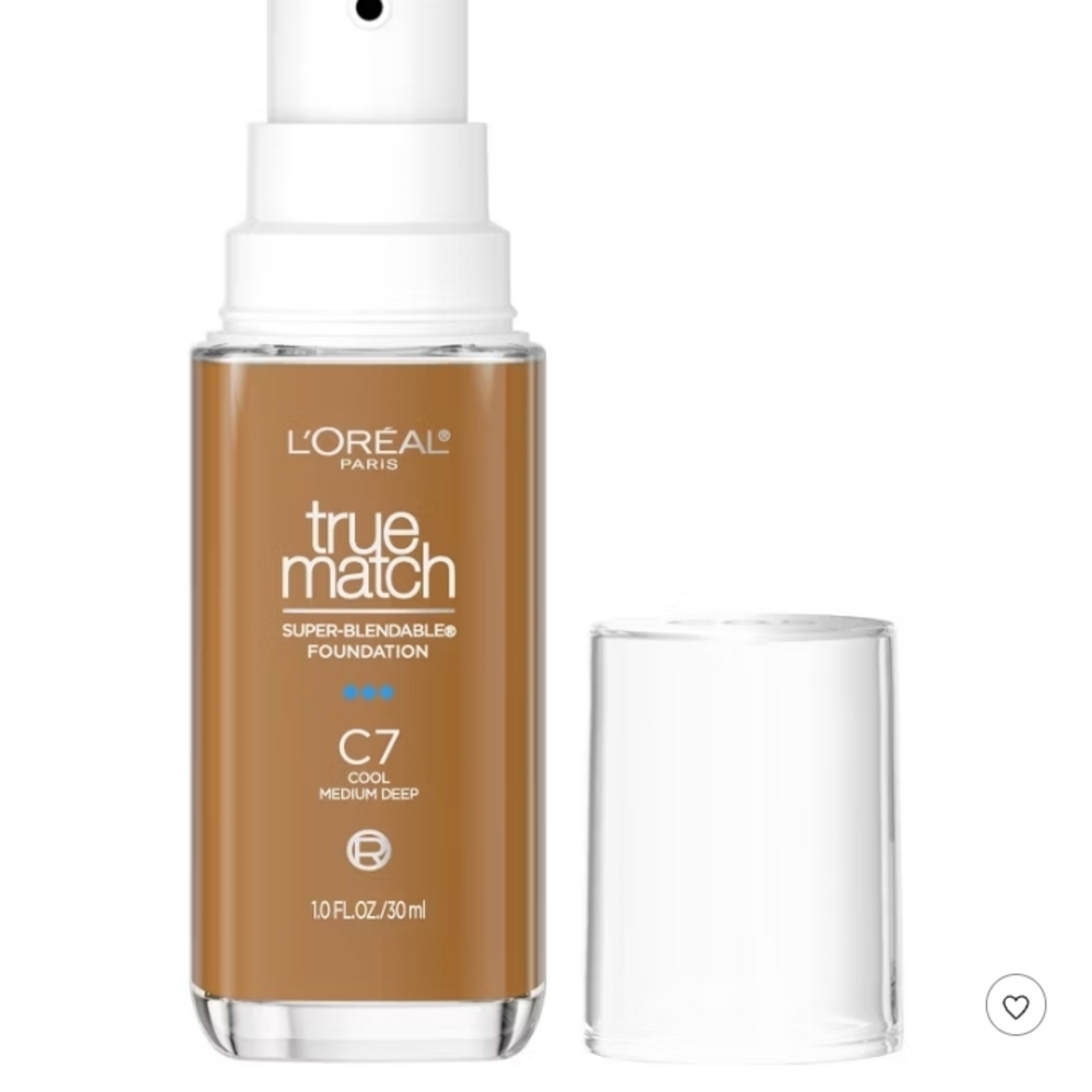 L'Oreal True Match Foundation - C7 Cool Medium Deep